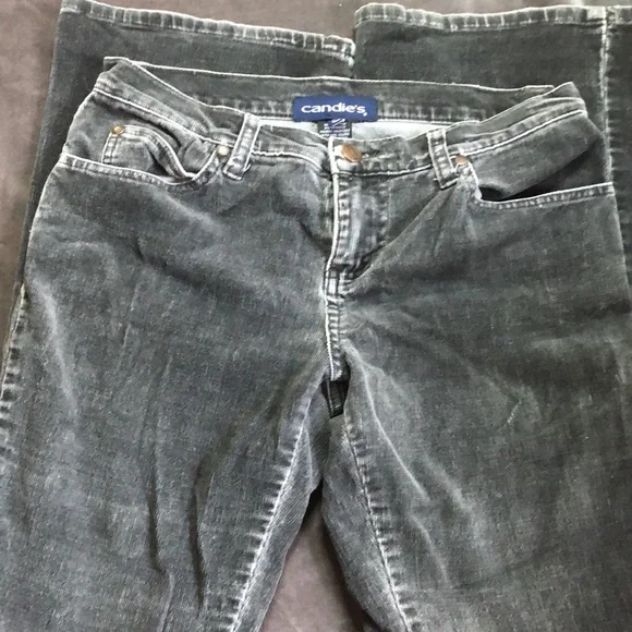 Candie’s Vintage Black Corduroys Size:3 - Picture 2 of 5